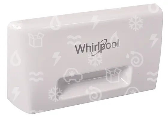 čelo násypky prášku ARISTON / INDESIT / WHIRLPOOL (488000634297)